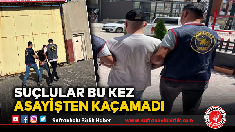 Karabük’te Aranan Suçlulara Yönelik Operasyon: 21 Tutuklama