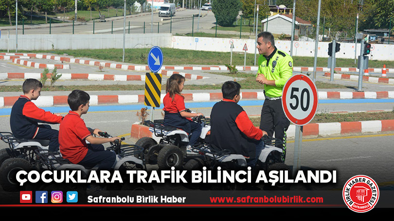 Çocuklara Trafik Bilinci Aşılandı