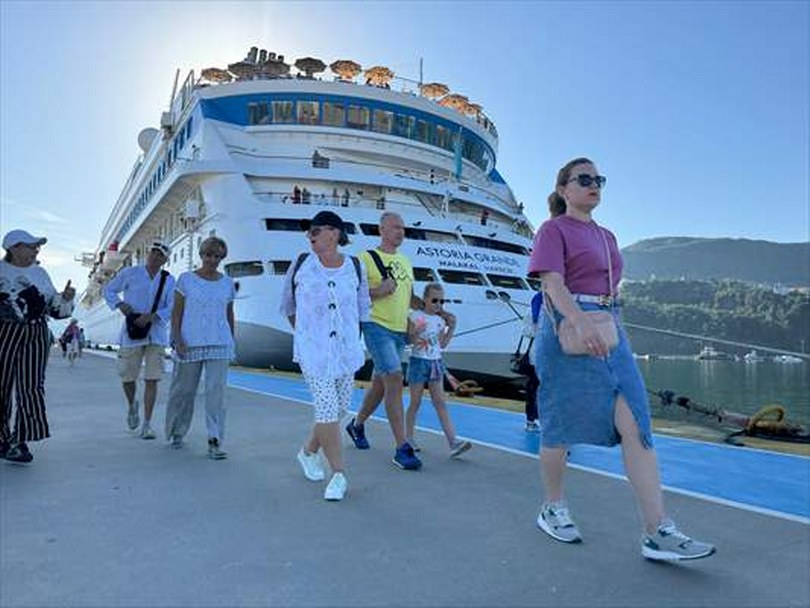 “Astoria Grande” kruvaziyeri Amasra’ya 2 yılda 55 sefer yaptı