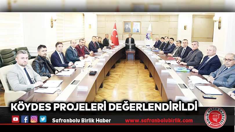 KÖYDES Projeleri Değerlendirildi