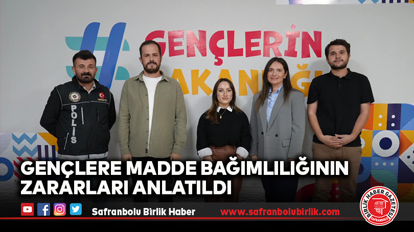 Gençlere Madde Bağımlılığının Zararları Anlatıldı