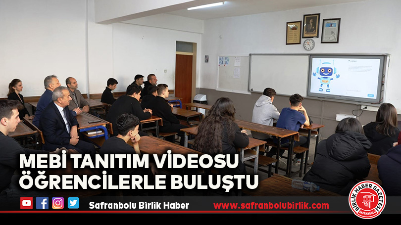 MEBİ Tanıtım Videosu Öğrencilerle Buluştu