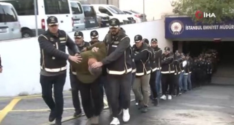 KUYU-36 operasyonu şüphelileri adliyeye sevk edildi