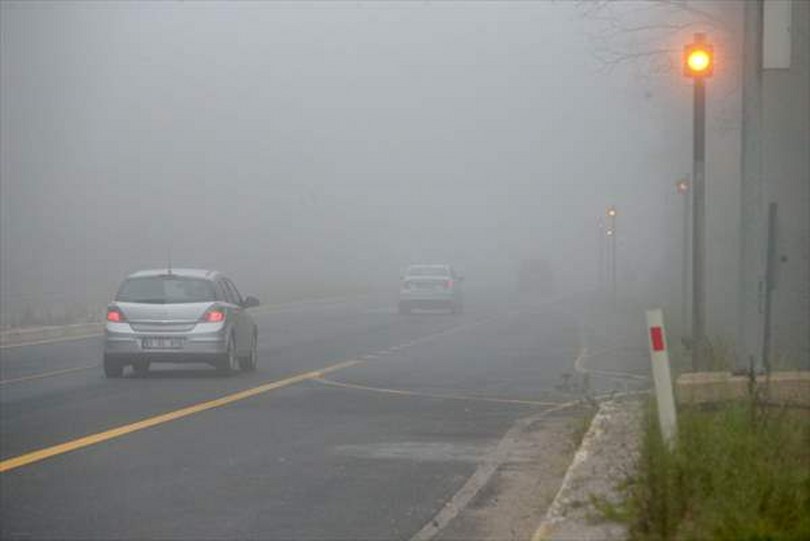 Bolu Dağı’nda sis