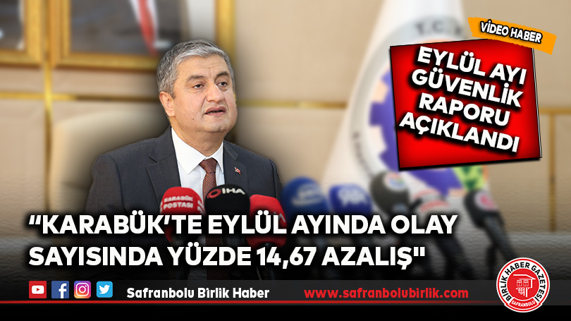 Vali Yavuz’dan Güvenlik Değerlendirmesi