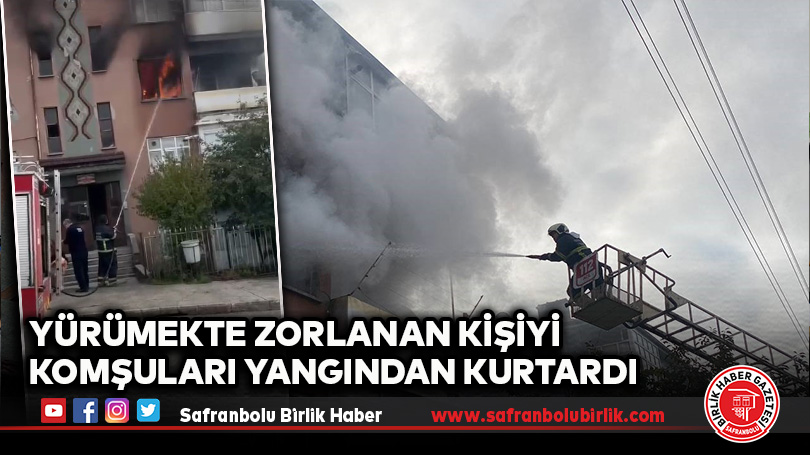 Karabük’te Apartman Yangını: 2 Kişi Hastaneye Kaldırıldı