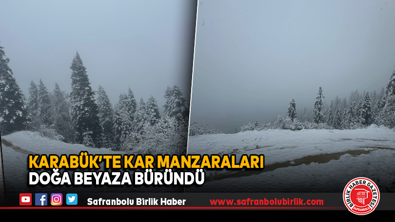 Karabük Beyaza Büründü