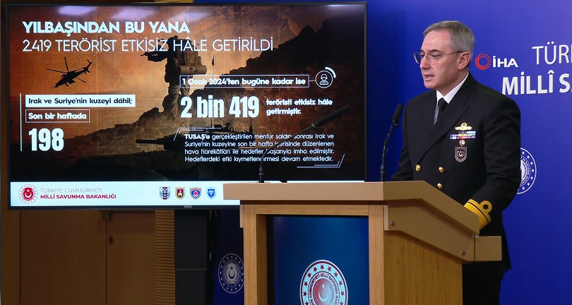 MSB duyurdu: Son bir haftada 198 terörist etkisiz hale getirildi