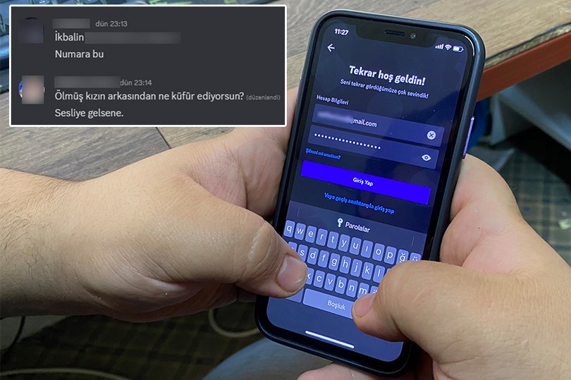 Erişim engeli getirilen Discord’da milli değerlere ve katledilen genç kıza küfürler yağdırdılar