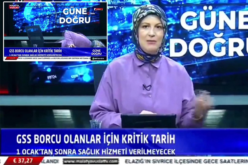 Depreme canlı yayında yakalandı, panikle ne yapacağını şaşırdı