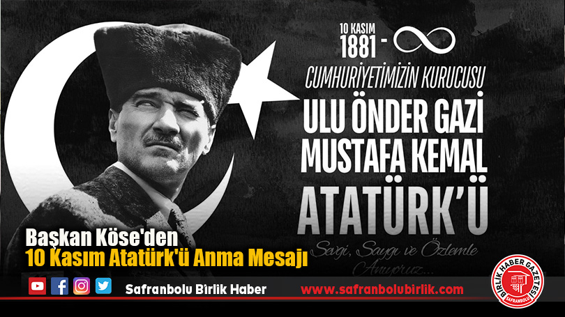 Başkan Köse, “Çağdaş ve demokratik bir Türkiye için mücadelemizi sürdüreceğiz”
