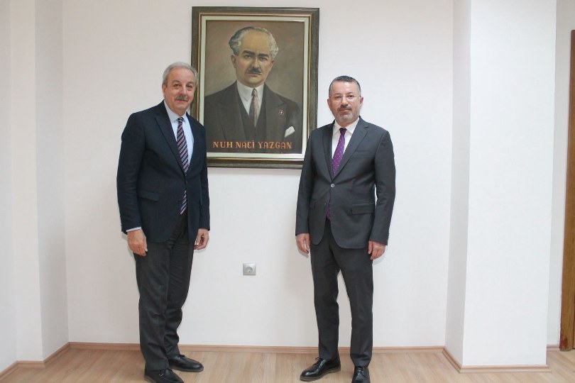 Karabük Üniversitesi ve Nuh Naci Yazgan Üniversitesi Arasında İş Birliği Görüşmesi