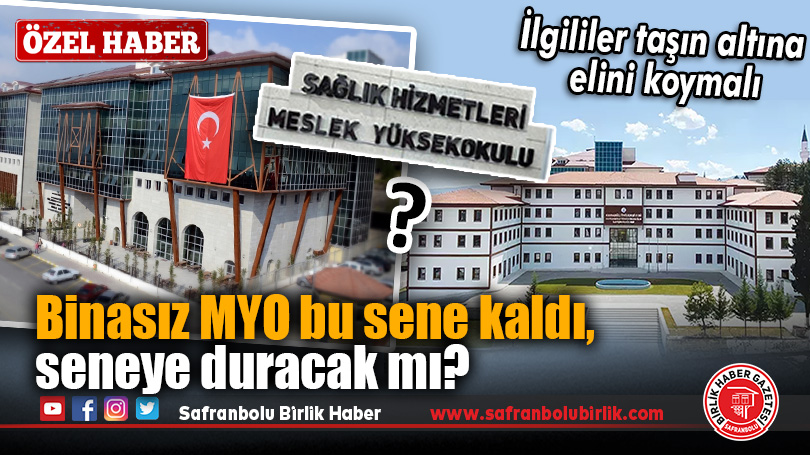 Binasız MYO bu sene kaldı, seneye duracak mı?