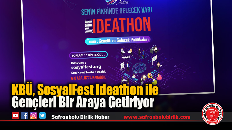 KBÜ, SosyalFest Ideathon ile Gençleri Bir Araya Getiriyor
