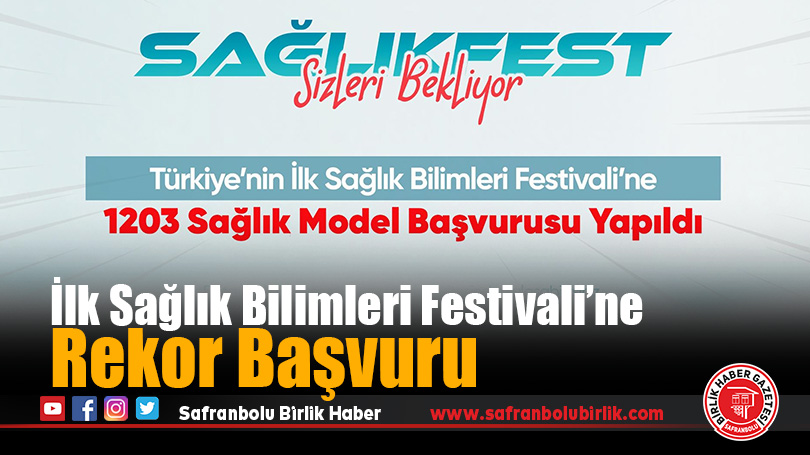 İlk Sağlık Bilimleri Festivali’ne Rekor Başvuru