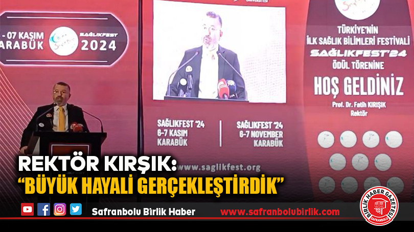 Türkiye’nin İlk Sağlık Bilimleri Festivali Sona Erdi