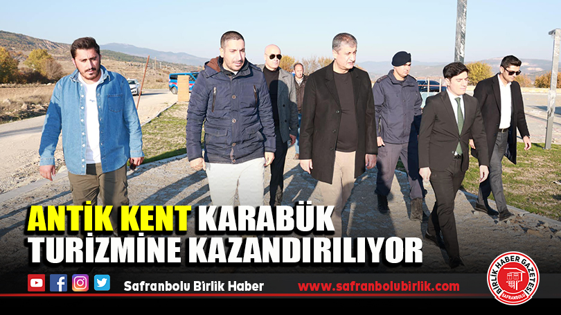 Vali Yavuz, Hadrianopolis Antik Kenti’nde İncelemelerde Bulundu