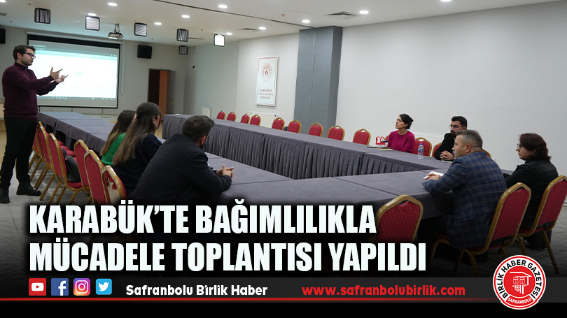 Gençlere Bağımlılık Eğitimi İçin Aylık Değerlendirme Toplantısı
