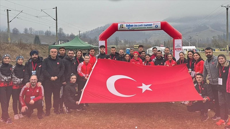 Milli atletler Balkan Kros Şampiyonası’nda 12 madalya kazandı