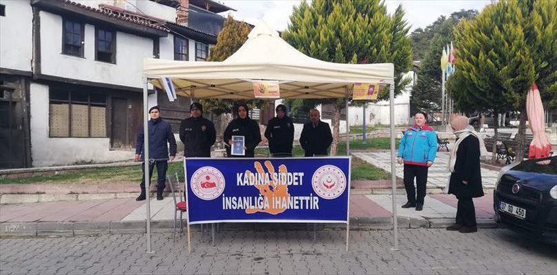 Hanönü’de Kadına Şiddete Karşı Farkındalık Standı