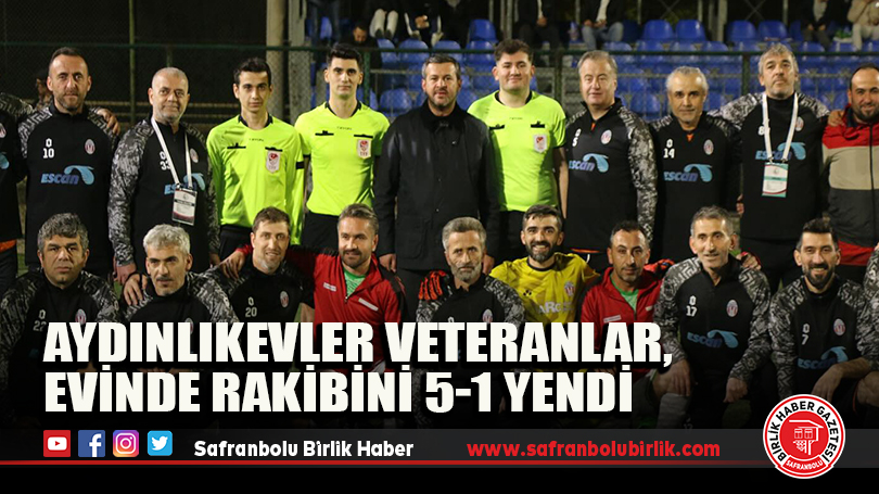 Aydınlıkevler Veteranlar, Evinde Rakibini 5-1 Yendi