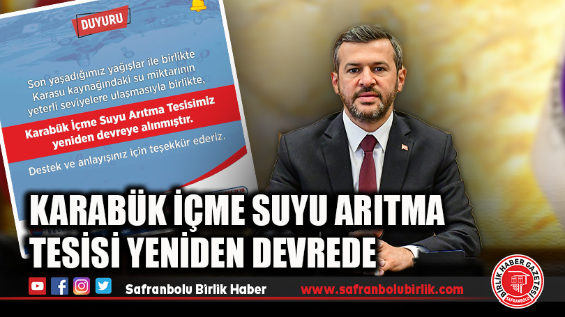 Karabük’te Kireçli Su Sorunu Çözüldü