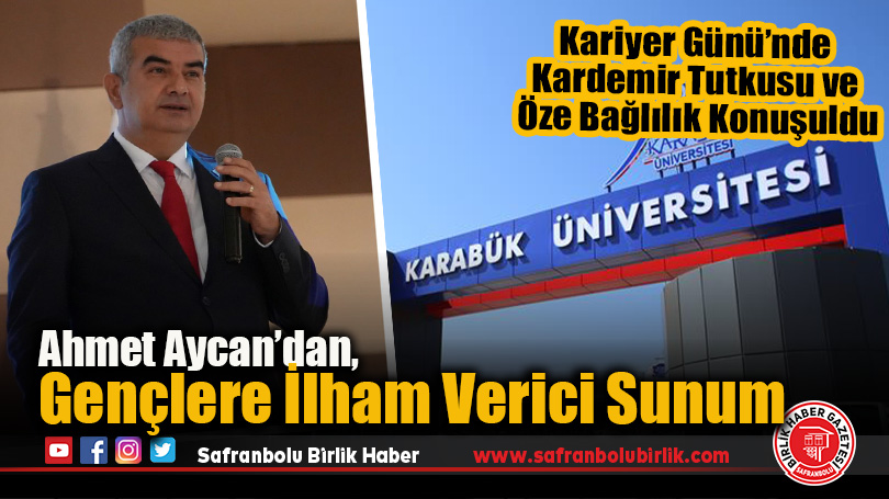 Ahmet Aycan’dan,Gençlere İlham Verici Sunum