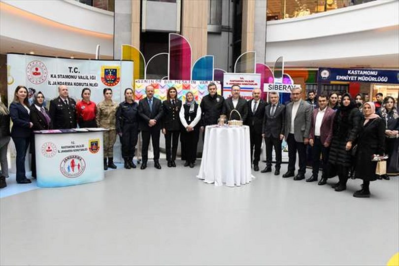 Kastamonu’da Kadına Yönelik Şiddetle Mücadele İçin Etkinlik Düzenlendi