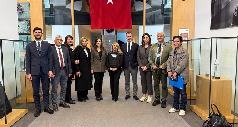 Dev savunma sanayi firmasından muhabirlere balistik yelek desteği