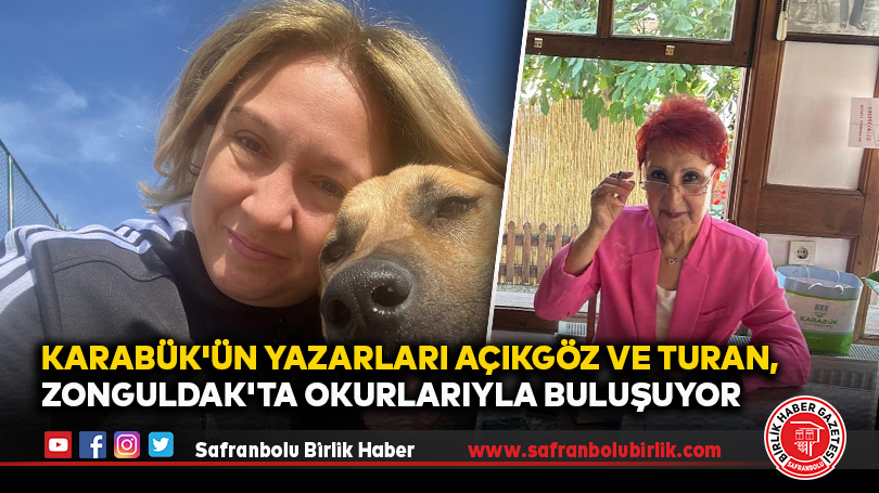 Karabük’ün Yazarları Açıkgöz ve Turan, Zonguldak’ta Okurlarıyla Buluşuyor