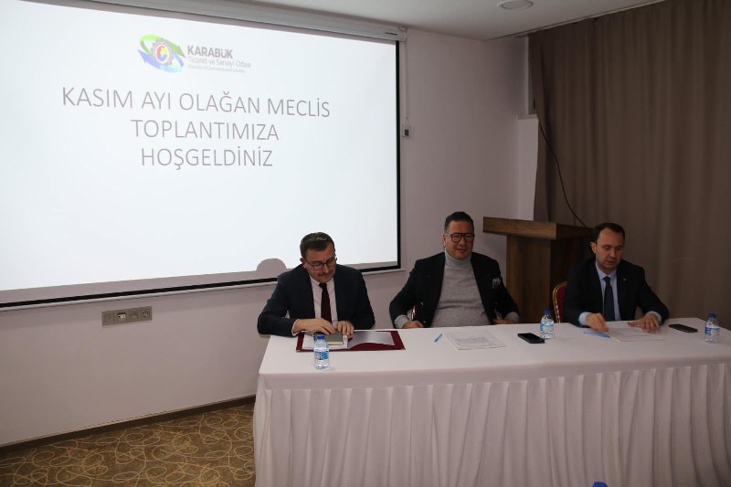 Karabük TSO, Kasım Ayı Meclis Toplantısı Gerçekleştirildi