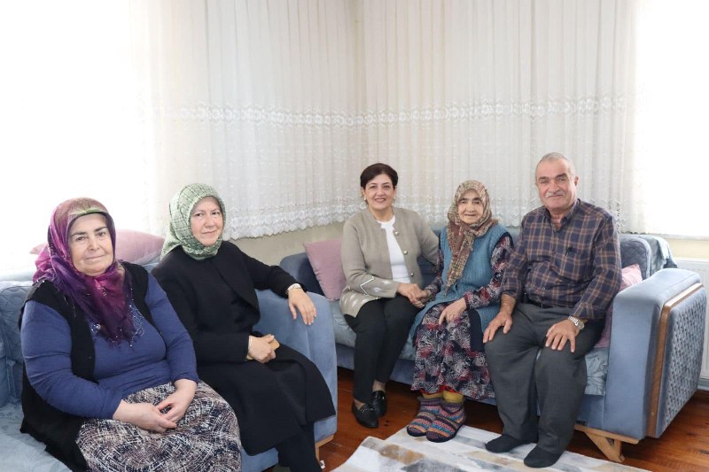 ŞEHİT AİLESİNE MORAL ZİYARETİ