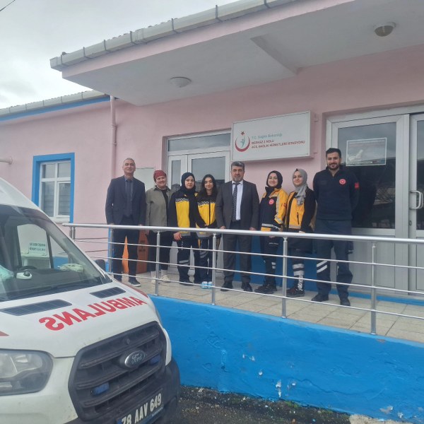 Kara, 2 Nolu Acil Sağlık Hizmetleri İstasyonu’nu Ziyaret Etti