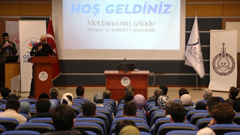 Karabük Üniversitesi’nden Mevlana Temalı Farkındalık Etkinliği