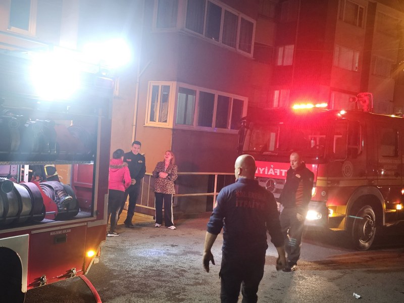 Ereğli’deki yangında ev küle döndü