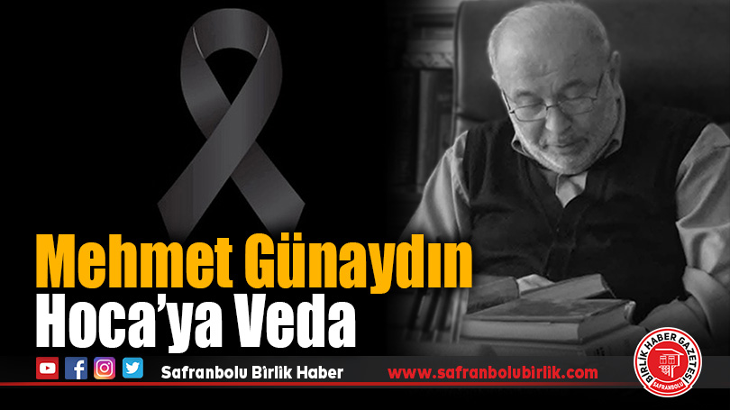 Mehmet Günaydın Hoca’ya Veda