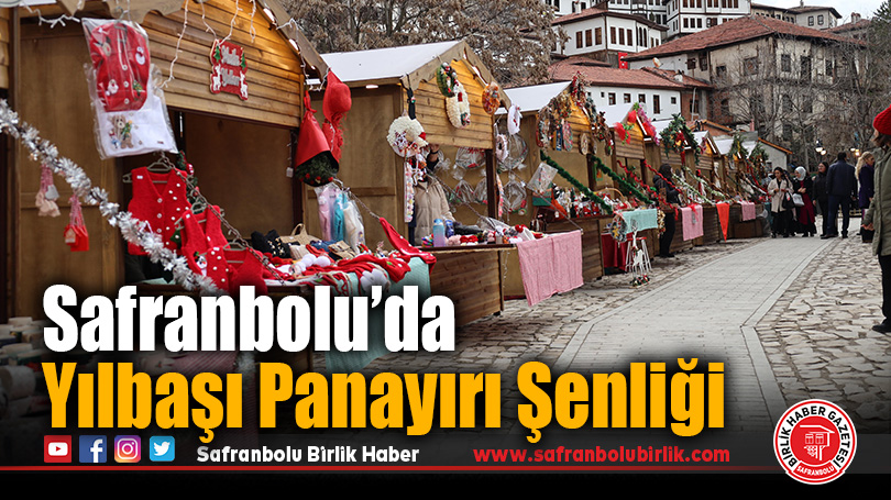 Safranbolu’da Yılbaşı Panayırı Şenliği