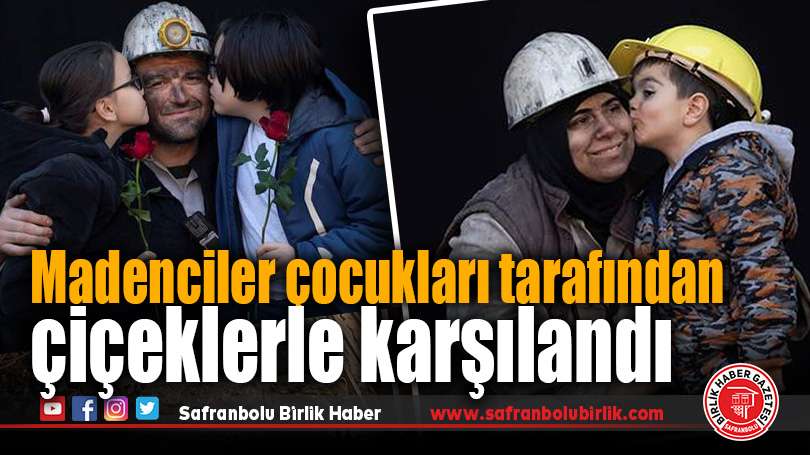 Madenci Çocuklarından Anlamlı Karşılama