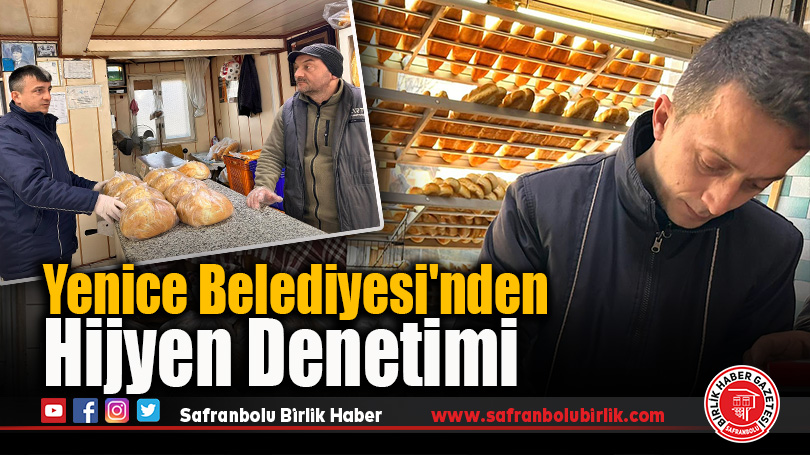 Yenice Belediyesi’nden Hijyen Denetimi