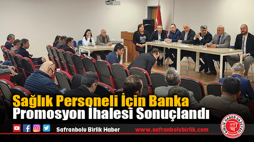 Sağlık Personeli İçin Banka Promosyon İhalesi Sonuçlandı