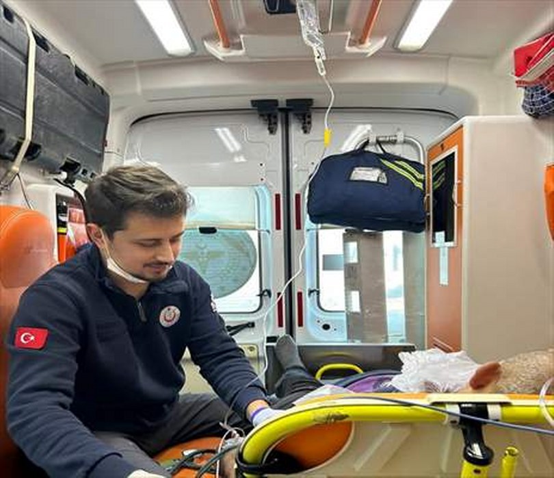 Cide’de 112 Ekiplerinden Hayat Kurtaran Müdahale