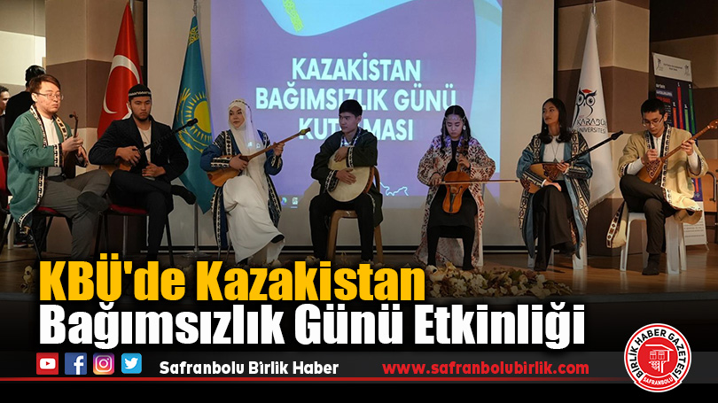 KBÜ’de Kazakistan Bağımsızlık Günü Etkinliği