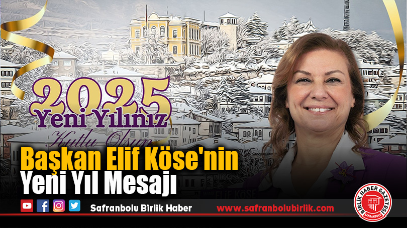 Başkan Elif Köse’nin Yeni Yıl Mesajı