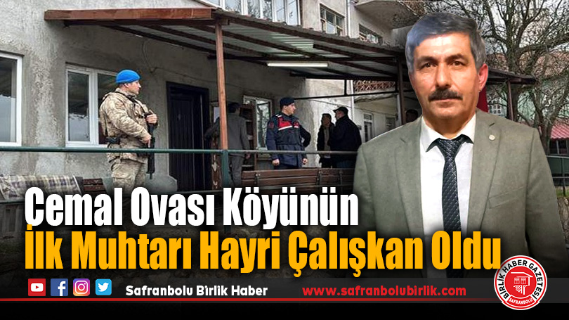 Karabük’te Muhtarlık Yarışının Galibi Hayri Çalışkan