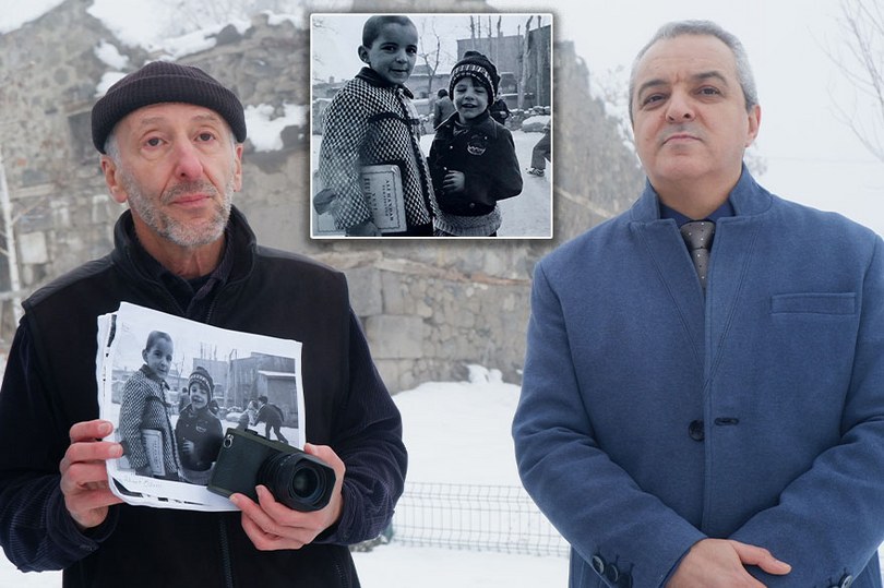 44 yıl önce Erzurum’da fotoğrafladığı çocuğa ulaştı