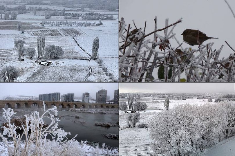 Sivas’ta Sibirya soğukları
