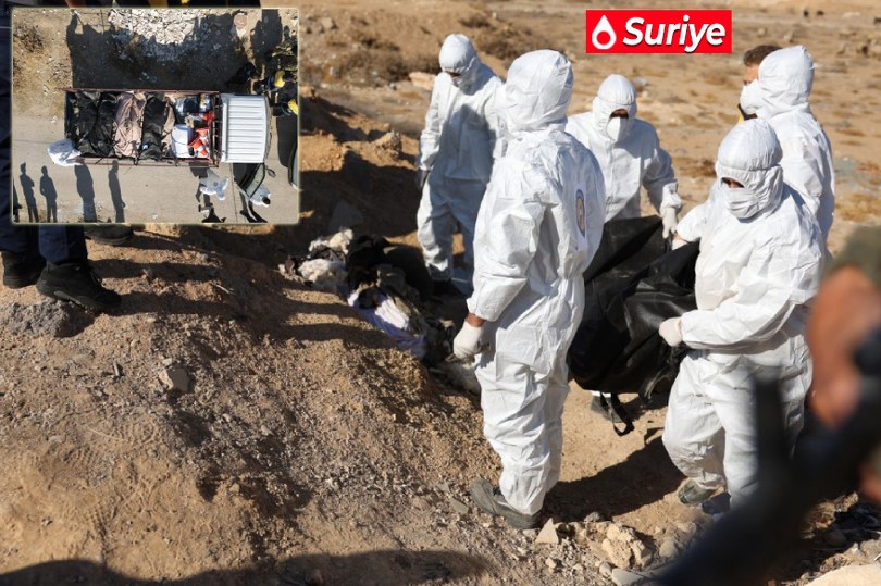 Suriye’de Toplu Mezar: 100 Bin Kişinin Cesedi Tespit Edildi