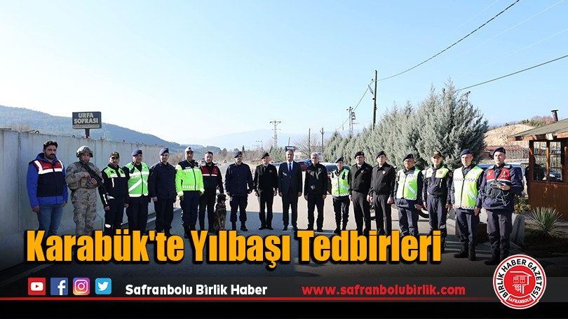 Karabük’te Yılbaşı Tedbirleri