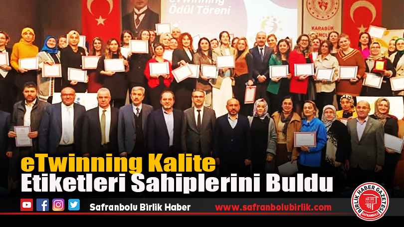 eTwinning Kalite Etiketleri Sahiplerini Buldu