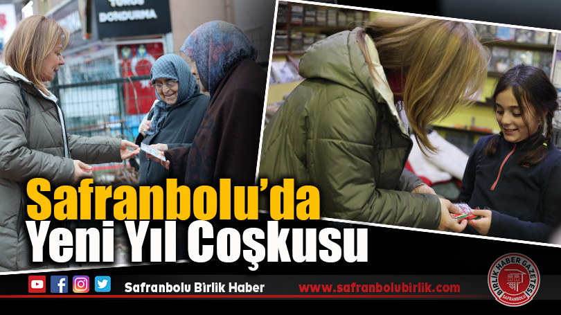 Safranbolu’da Yeni Yıl Coşkusu